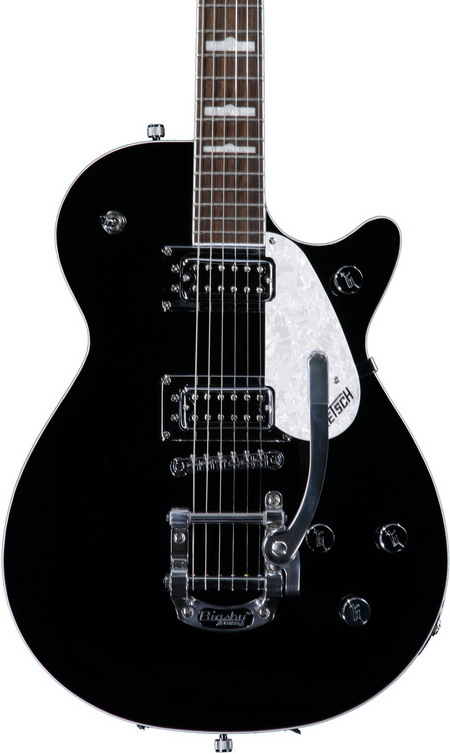SOLD GRETSCH G 5445 DOUBLE JET BIGSBY ELECTROMATIC BLACK