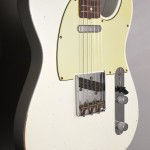 SOLD C.SHOP 2014 RELIC MOD 1963 TELECASTER OLYMPIC WHITE
