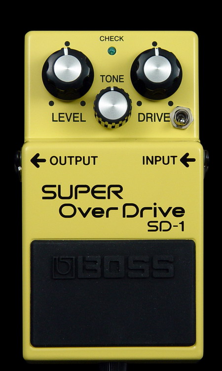 Boss SD-1 モディファイSuper Overdrive Pedal