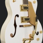 SOLD GRETSCH SYNCROMATIC G 5422 TDC SNOW  WHITE