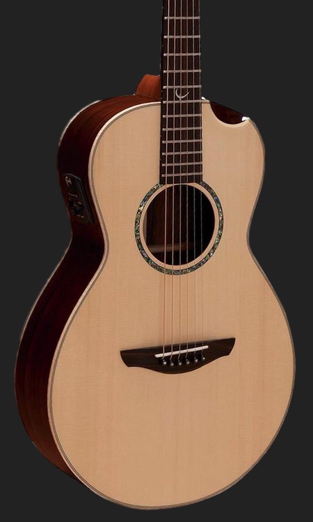 SOLD FAITH HI GLOSS SERIES MERCURY ELECTRO ACOUSTIC  WITH SCOOP
